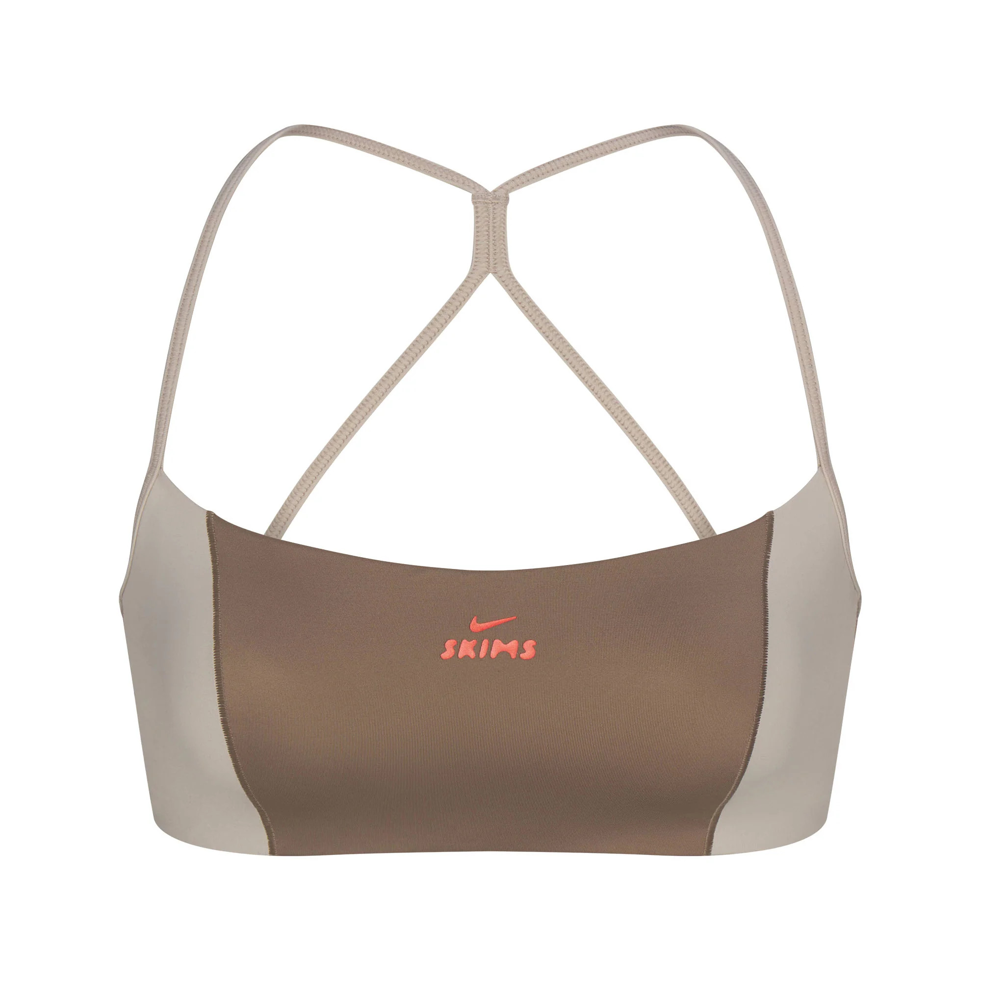 NikeSKIMS SHINE MICRO SCOOP BRA | TRUFFLE AND STONE | SKIMS (US)