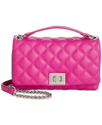 I.N.C. International Concepts Small Ajae Quilted Crossbody, Created for Macy's - Macy's | Macy's