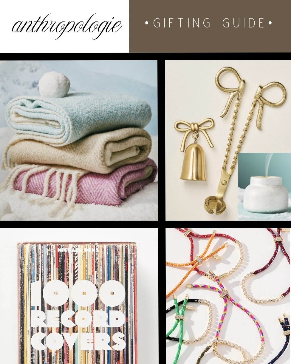 Gifting is my love language & Anthropologie is the perfect place to find special pieces to gift!

#LTKHoliday #LTKGiftGuide #LTKSeasonal
