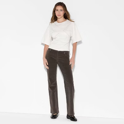 Women's Corduroy Slim Boot Pants - Wild Fable™ | Target