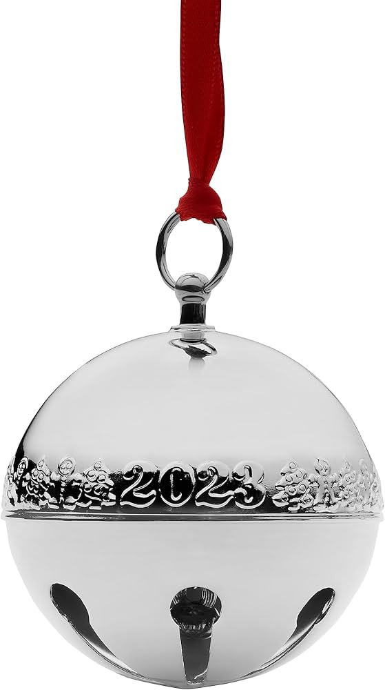 Wallace 2023 Silver Plated Sleigh Bell Ornament, 53rd Edition | Amazon (US)