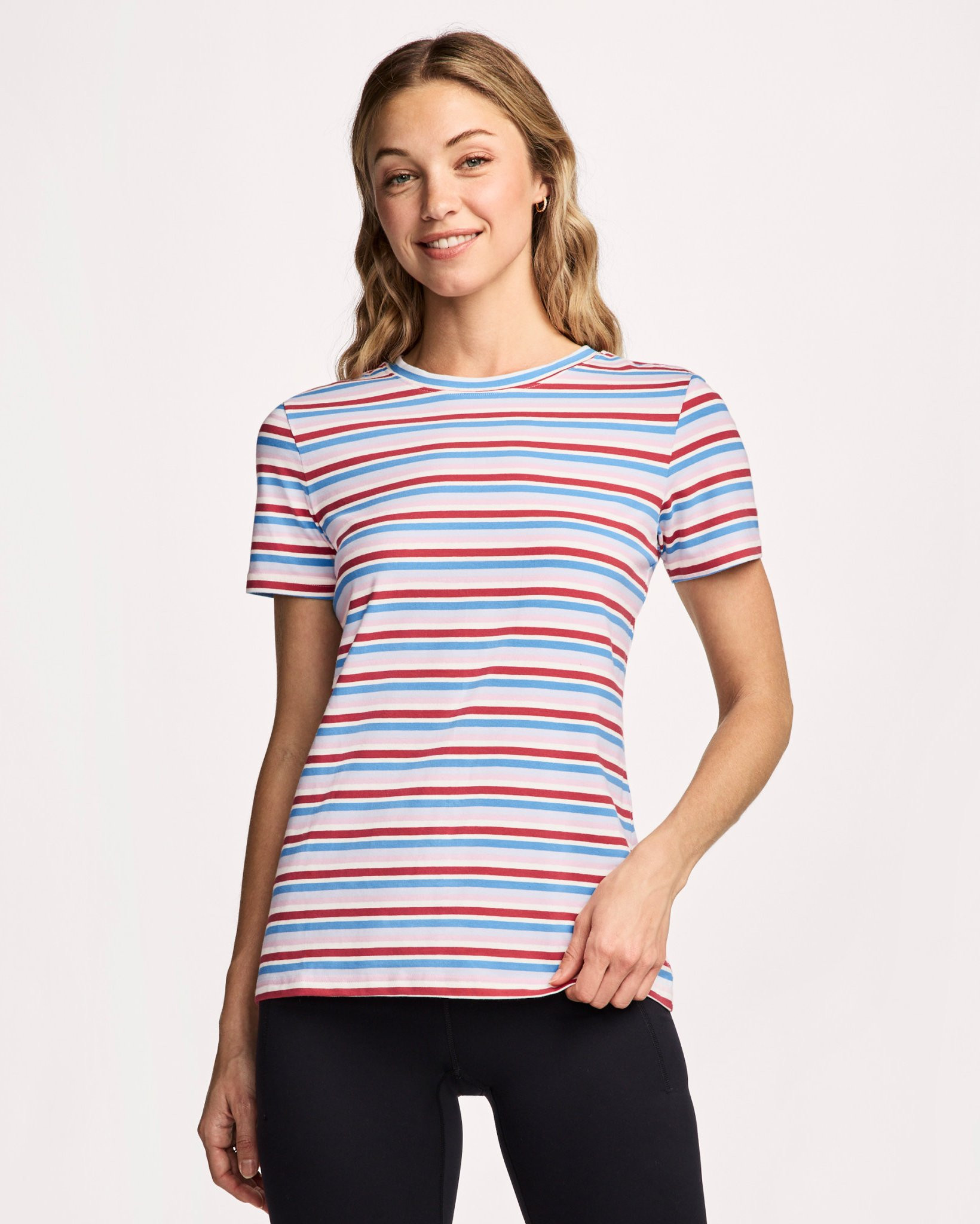 Organic Cotton Stretch Short Sleeve Tee | Jockey