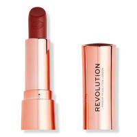 Makeup Revolution Satin Kiss Lipstick - Rose (muted dark rose) | Ulta