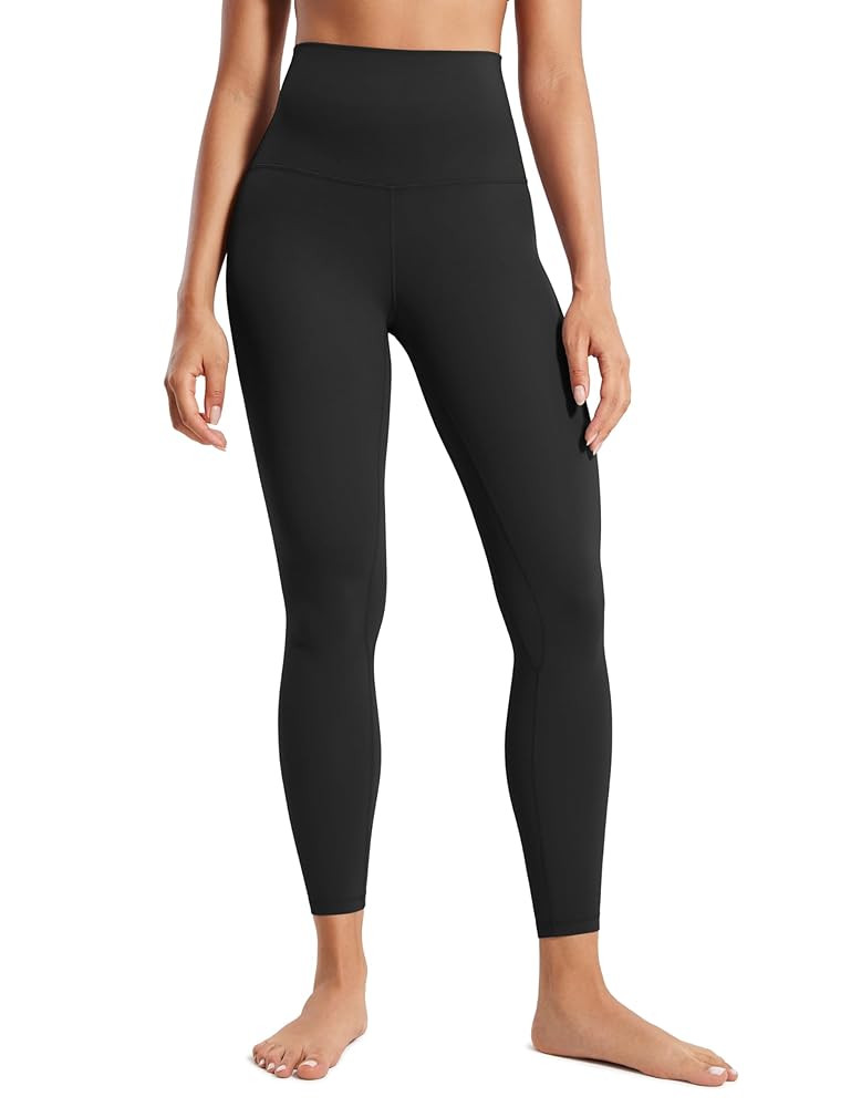 CRZ YOGA Super High Waisted Butterluxe Yoga Pants 25 Inches - Buttery Soft Workout Leggings for W... | Amazon (US)