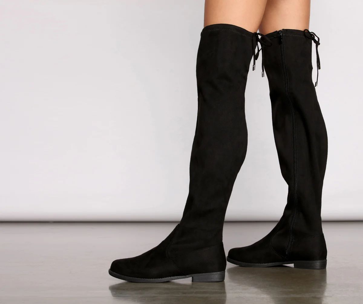 Simply Stylish Flat Over The Knee Boots | Windsor Stores