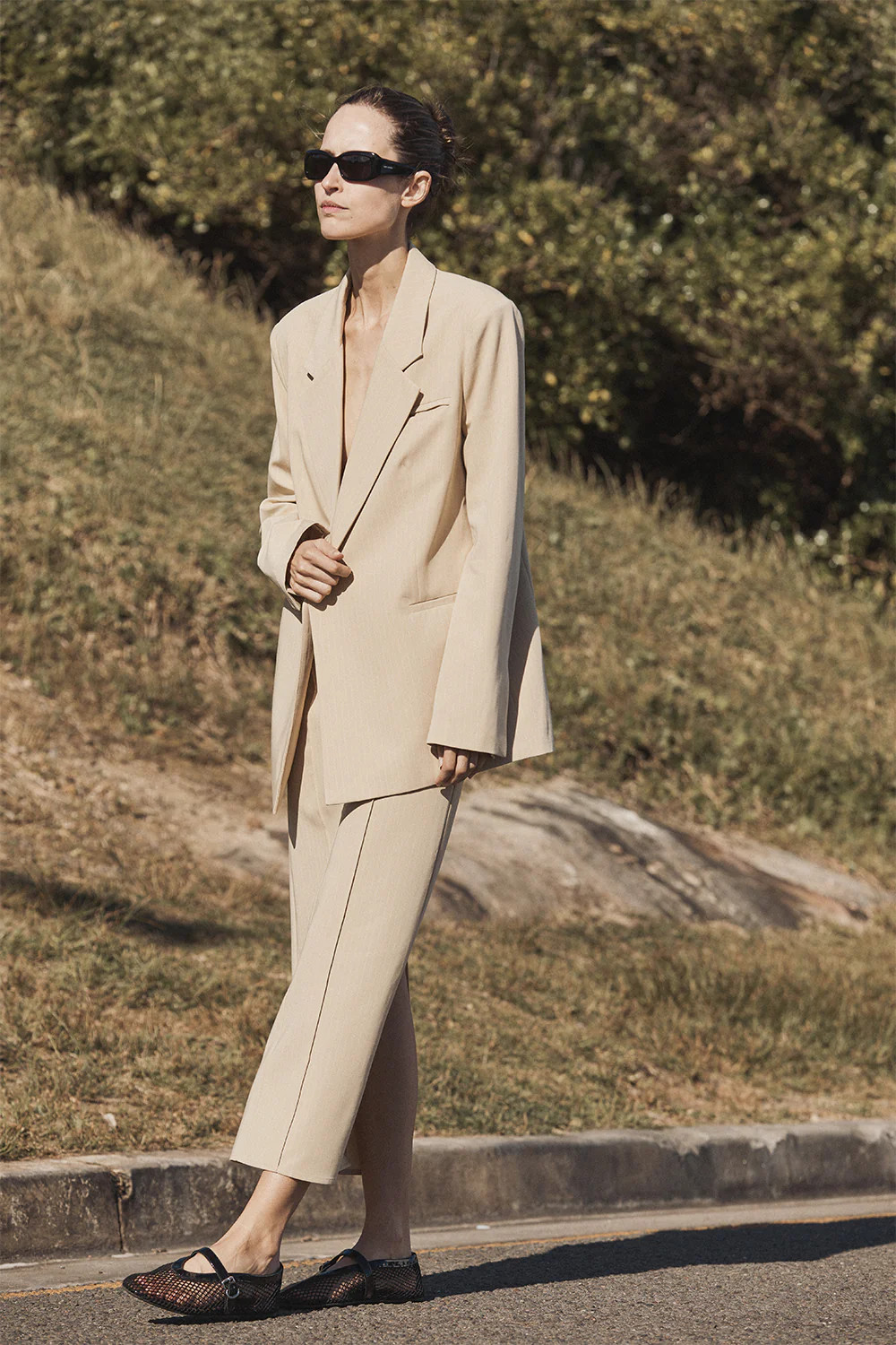 Luisa Blazer in Cream | Reliquia Collective & Blanca