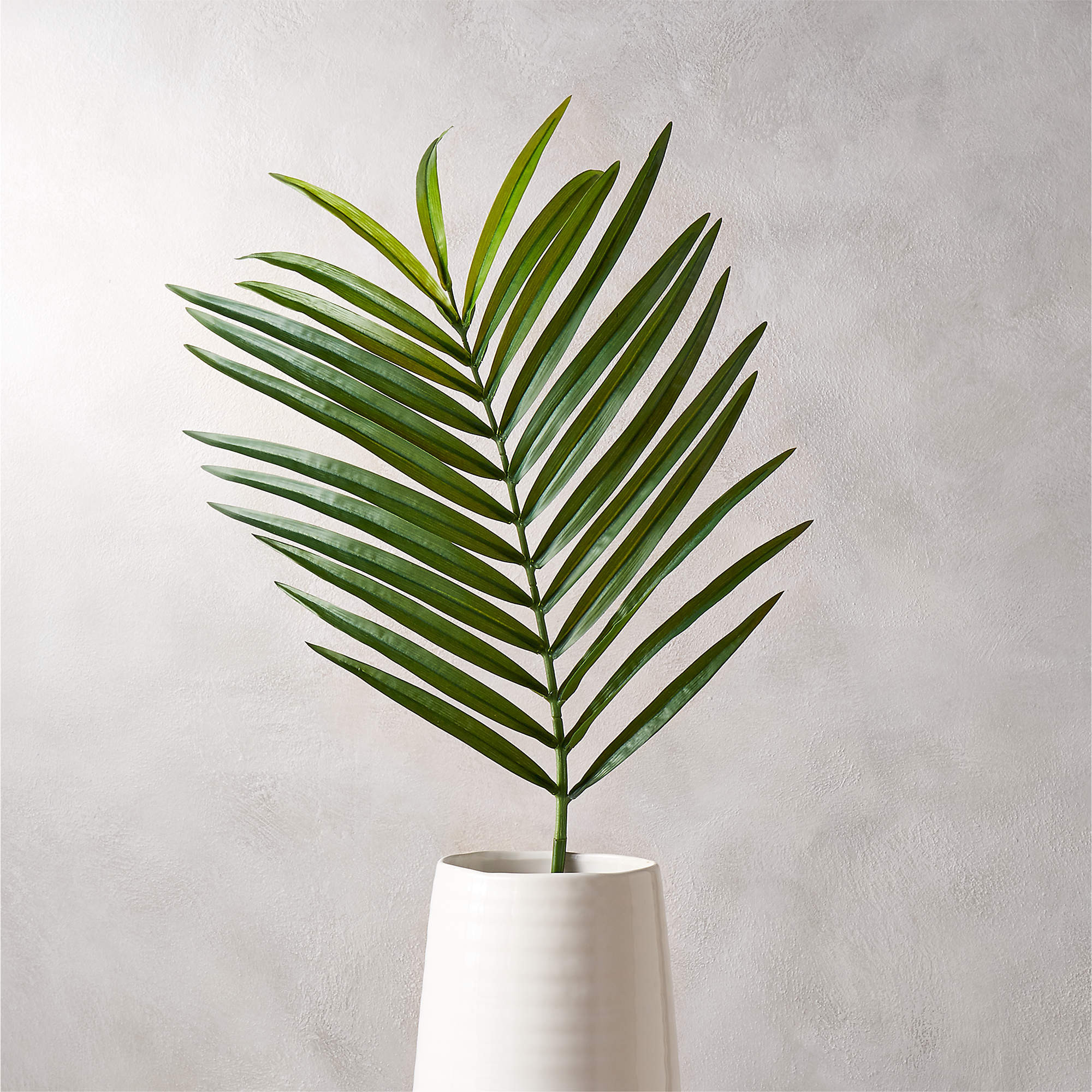 Faux Phoenix Palm Leaf 44" + Reviews | CB2 | CB2