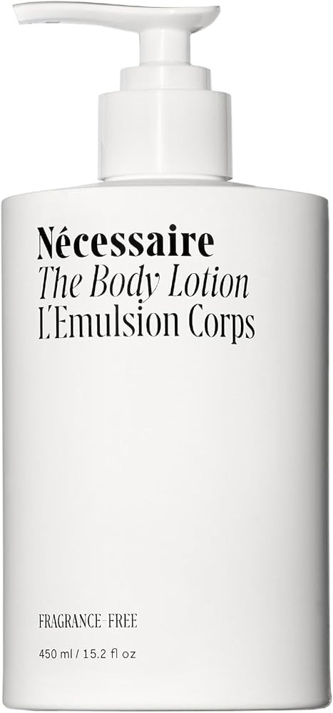 Nécessaire The Body Lotion Fragrance-Free — Unscented Multi-Peptide Body Moisturizer for Women... | Amazon (US)