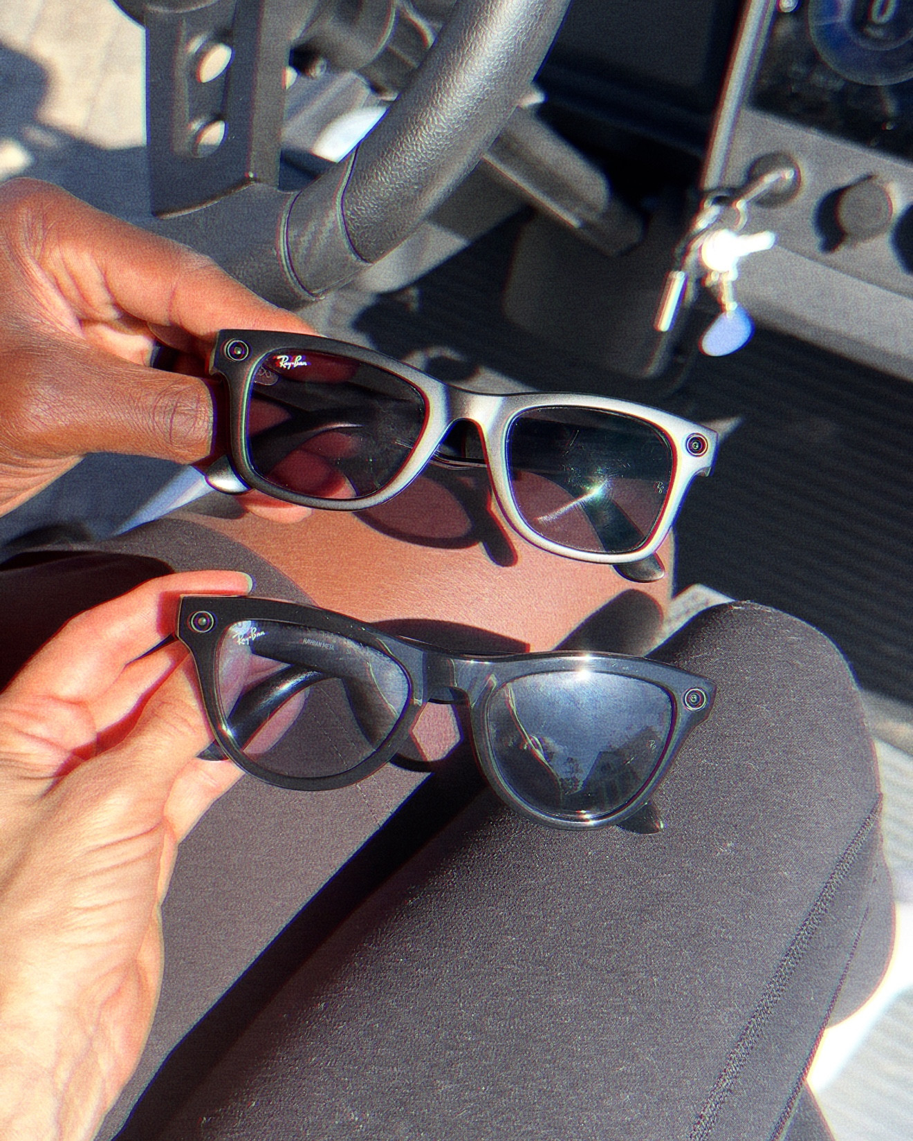 #ad | day-date 💘 through the lens of our Ray-Ban Meta glasses!!! Capture videos, photos, listen to music, make hands-free calls, or ask Meta AI questions — all from your Ray-Ban Meta glasses!!! Available in several Target stores and online at target.com 🎯 @target @raybanmeta

#TargetStyle #RayBanMeta #TargetPartner #target #liketkit

#LTKfitnessgoals #LTKdayinmylife #LTKGiftGuide