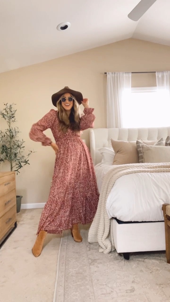 Long fall dress outfit. Use code 10LAUREN1 for 10% OFF! 

#LTKstyletip #LTKsalealert #LTKSeasonal