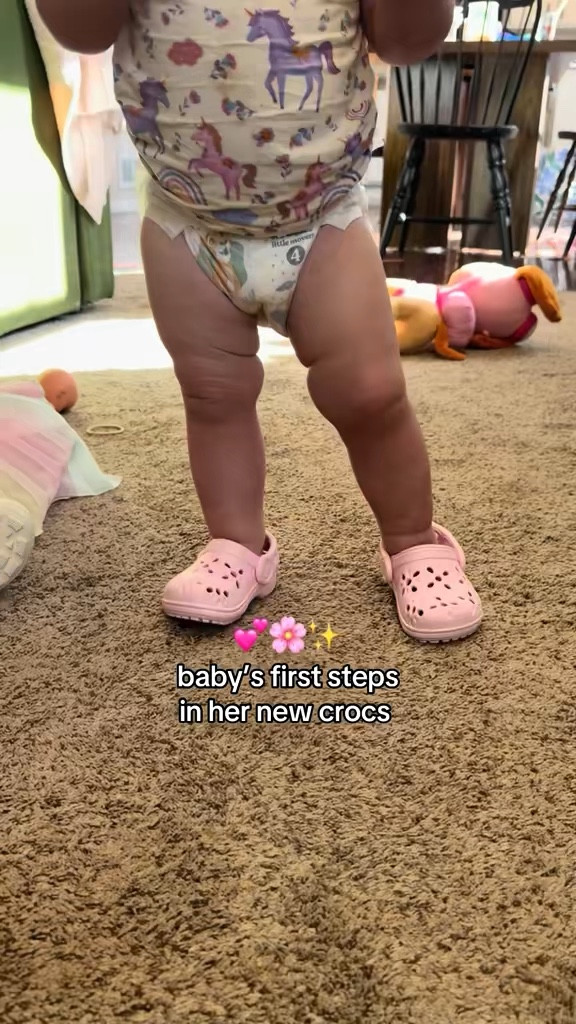 floral cut-out crocs for toddlers/kids are lightweight, easy to slip on, and perfect for park days, playdates, or just running around all day. comfy, breathable, and honestly… they make every outfit cuter.

#LTKBaby #LTKSaleAlert #LTKKids