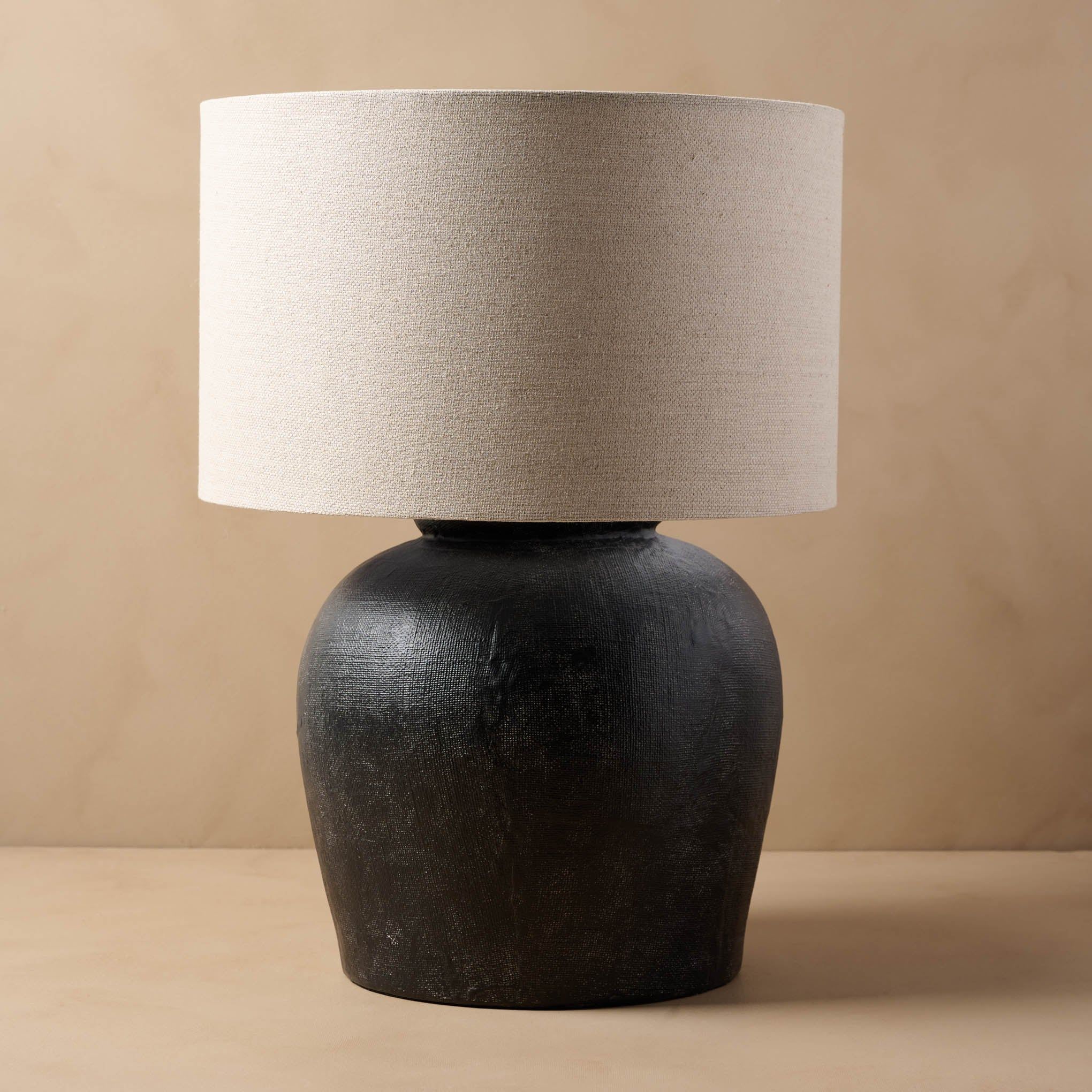 Charcoal Greenleigh Oversized Table Lamp | Magnolia