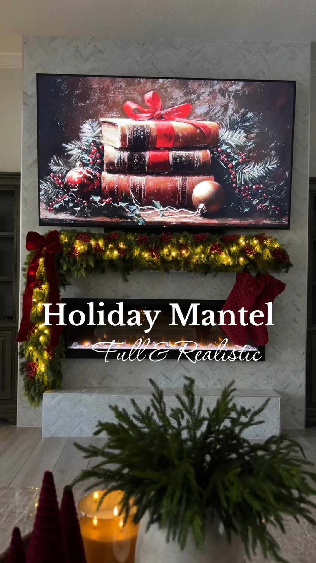 Burgundy Holiday Mantel Inspo

#LTKSeasonal #LTKHoliday #LTKSaleAlert