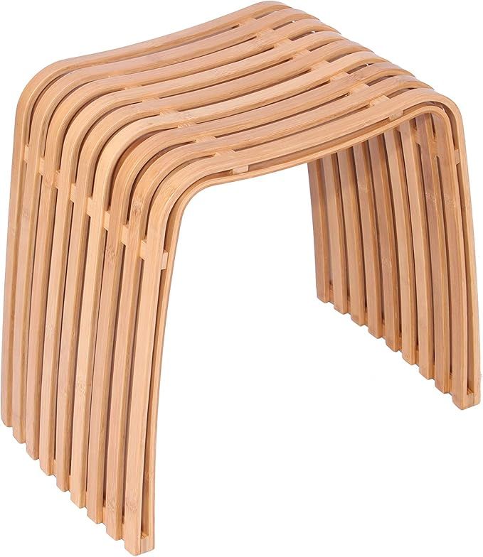 Furniture bamboo chair handmade bamboo chair natural bamboo makeup chair | Amazon (US)
