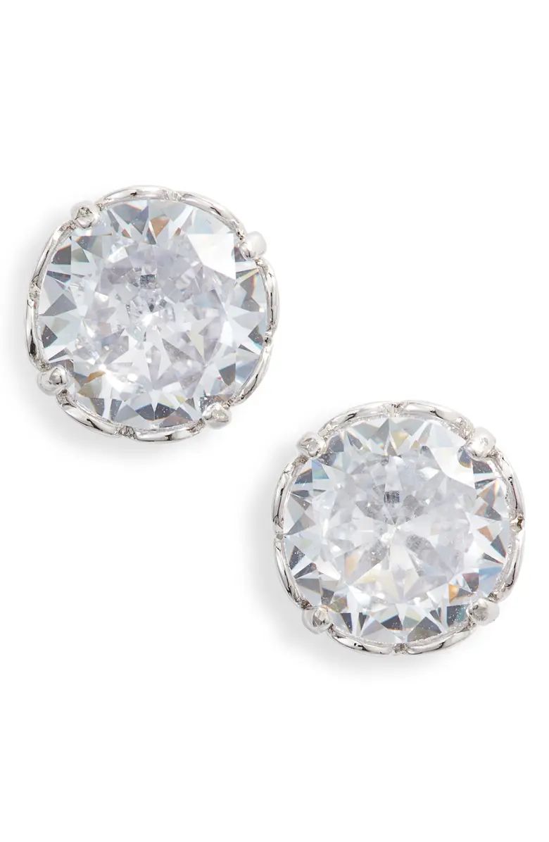 that sparkle round stud earrings | Nordstrom