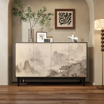 Adreonna 59 Wide Solid Wood Sideboard | Wayfair North America
