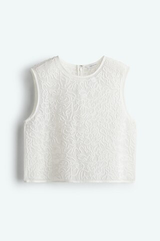 Sheer embroidered top | H&M (US + CA)