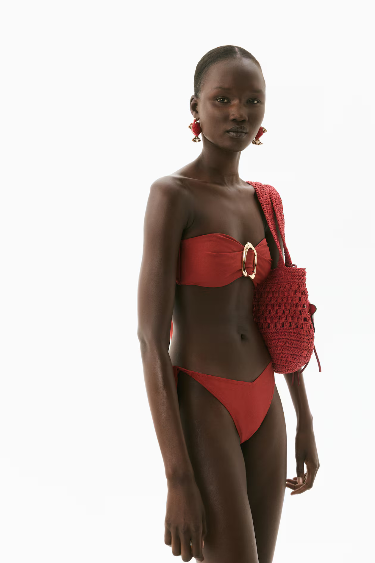 Padded Bandeau Bikini Top | H&M (US + CA)