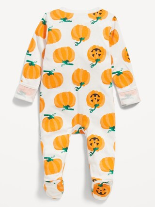Matching Unisex 2-Way-Zip Sleep & Play Footed One-Piece for Baby | Old Navy (US)