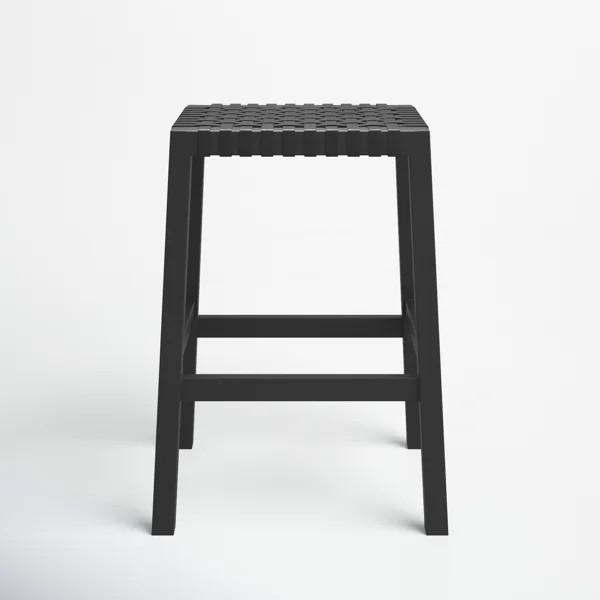 Boulevard Upholstered 27.1'' Counter Stool with Solid Wood Frame | Wayfair North America