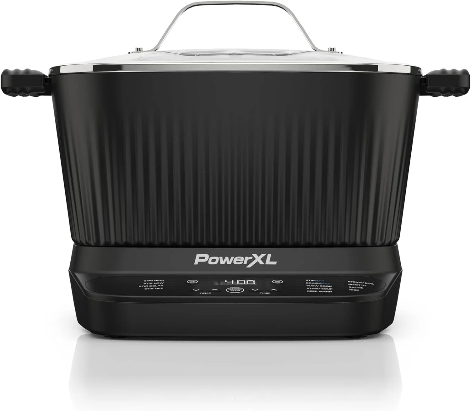 PowerXL STIRMAX 7.5 Quart Digital Multi-Cooker, 9 in 1 programable presets to Sauté, Sear, and B... | Wayfair North America