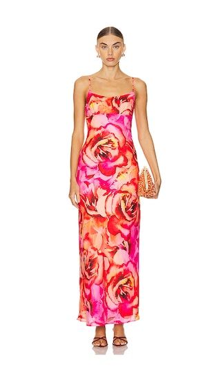 Zay Maxi Dress in Pink Floral | Revolve Clothing (Global)