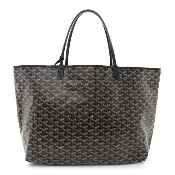 Goyardine Saint Louis GM Black | FASHIONPHILE (US)