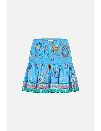 Camilla Short Shirred Skirt | David Jones | David Jones (Australia & New Zealand)