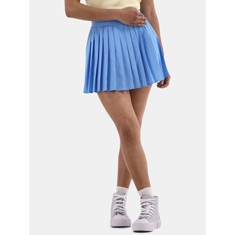 No Boundaries Pleated Tennis Skort, Women's | Walmart (US)