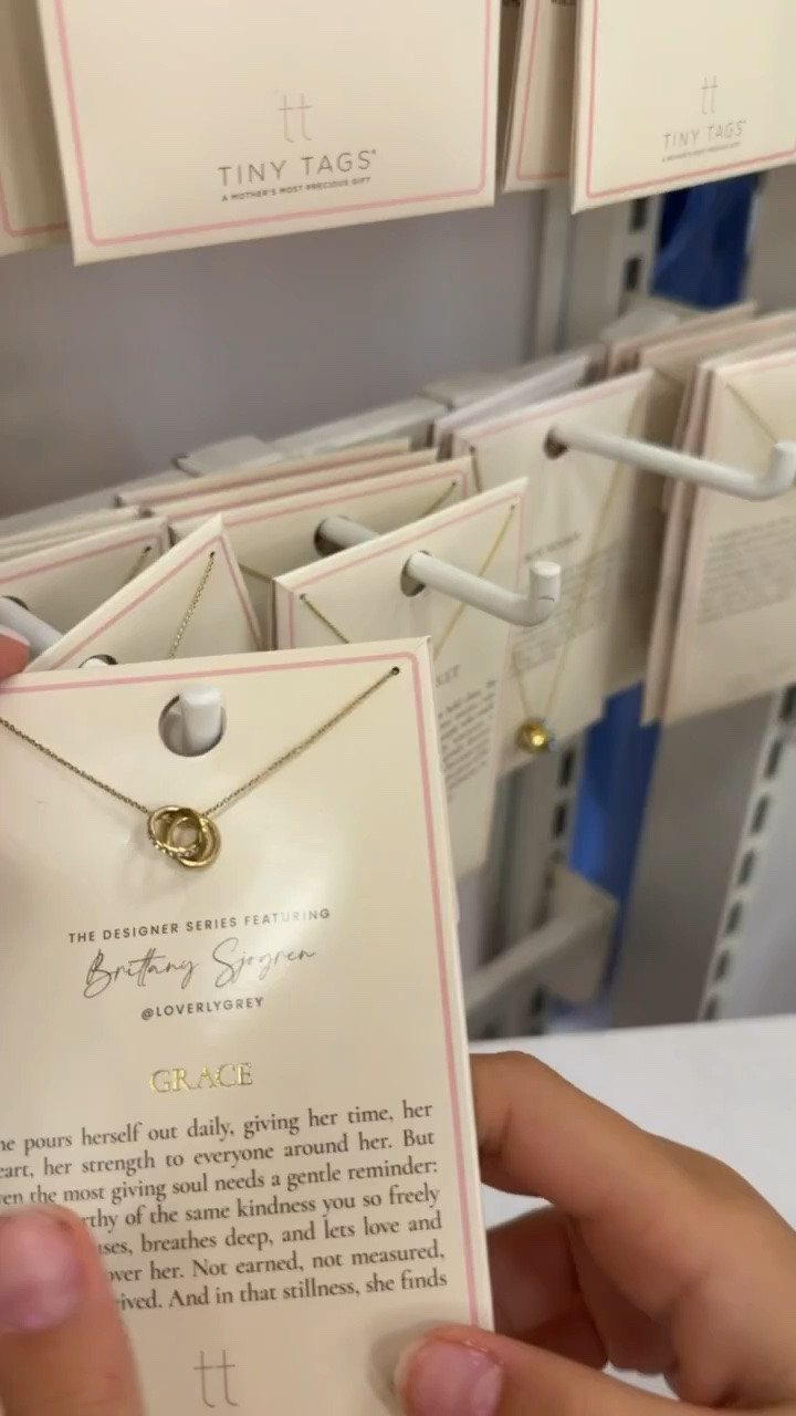 I was at Target with my girls when they spotted my necklace I did with Tiny Tags! It’s still so surreal to see this in store! It’s still available if you want to purchase this for yourself or as a gift! 

Loverly Grey, tiny tags, dainty necklace, everyday necklace, gift ideas, Target

#LTKdayinmylife