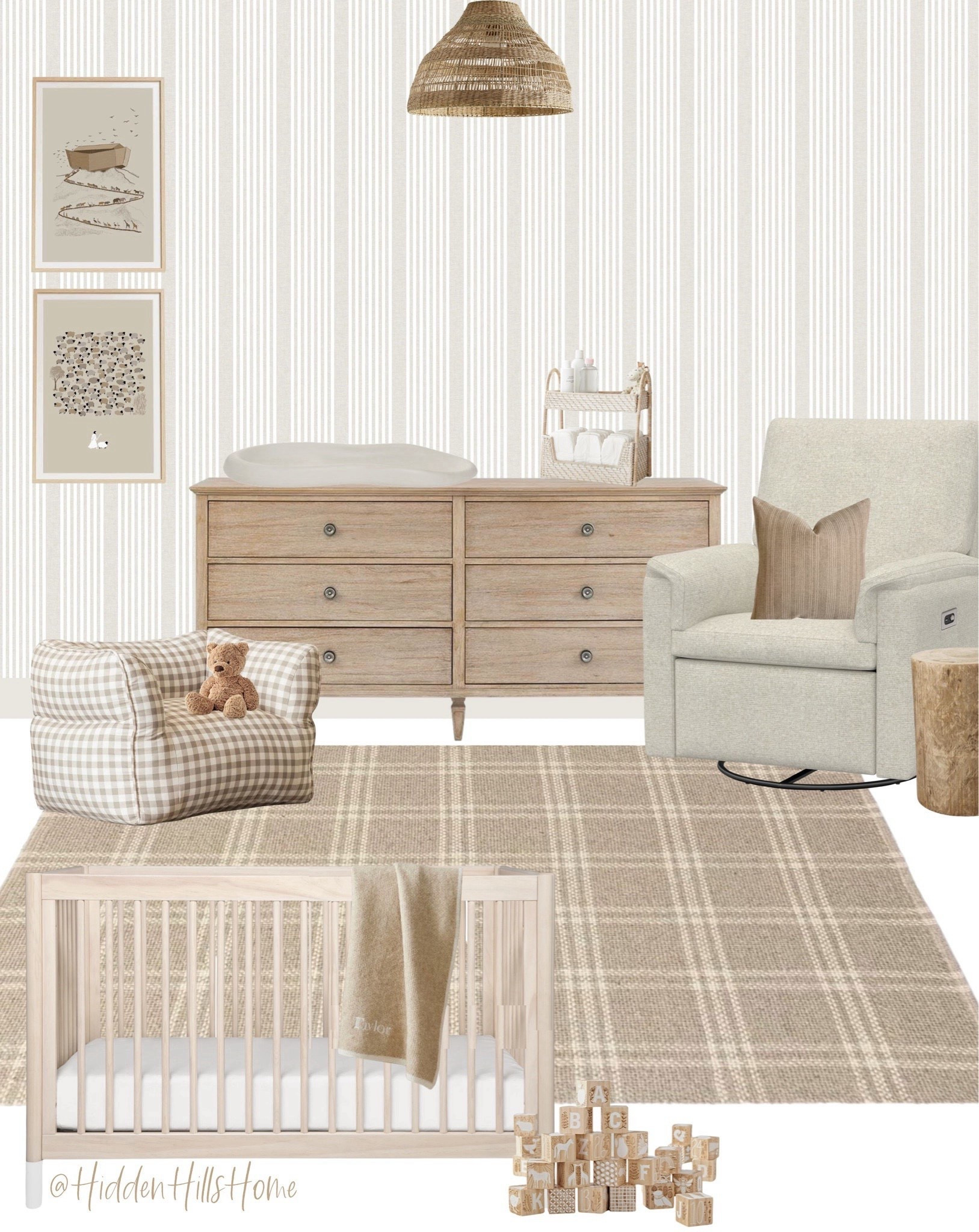 Gender neutral nursery decor, nursery mood board, crib, glider, nursery wallpaper, cute baby’s room decor ideas #nursery

#LTKHome #LTKSaleAlert #LTKBaby