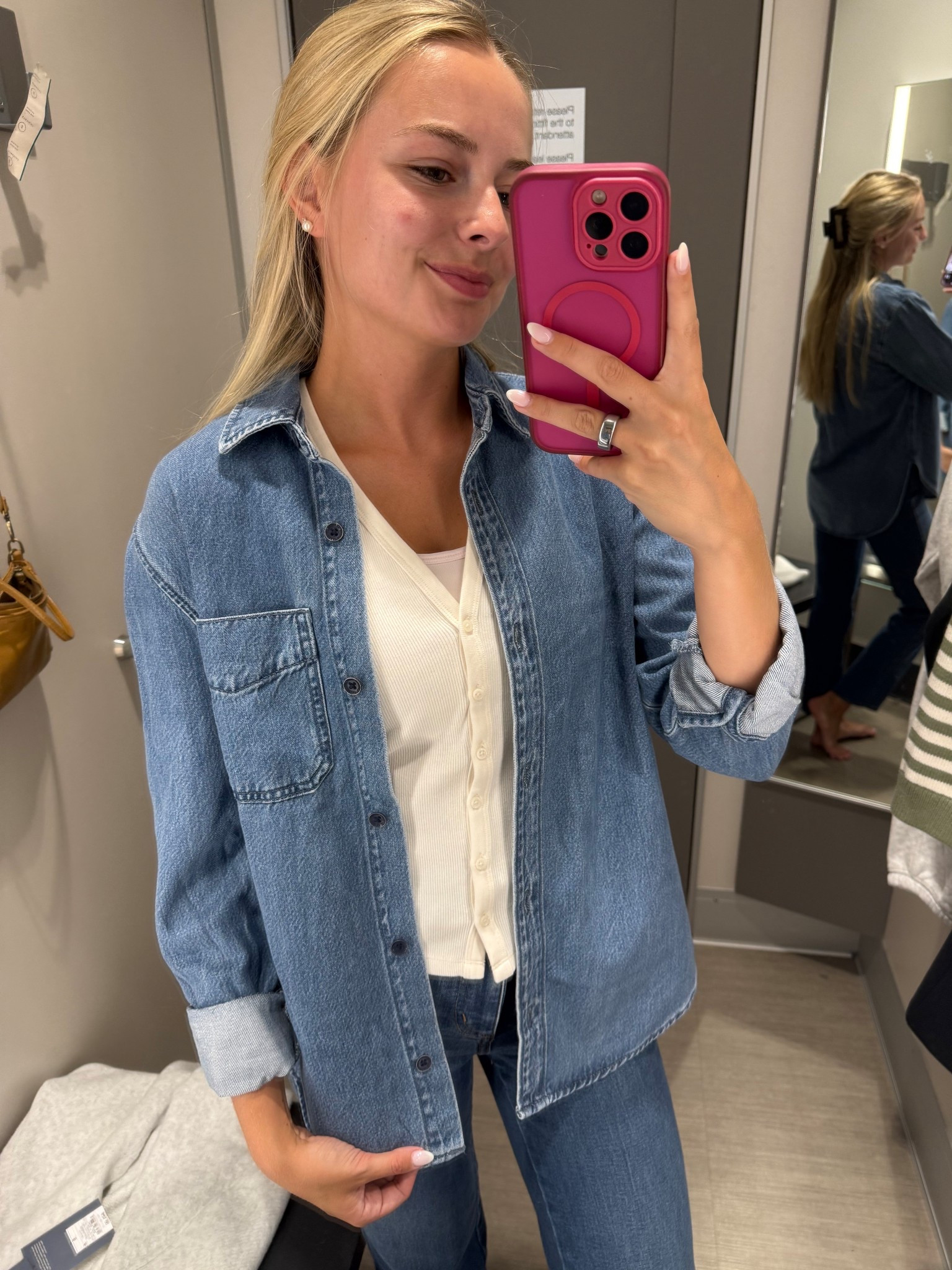 The slightest hint of fall weather and I’m officially on the lookout for my fall staples!! These target finds did not disappoint!  Wearing small top, extra small jacket and size 2 jeans!! 🍁🍁


#LTKFindsUnder50 #LTKStyleTip #LTKSeasonal