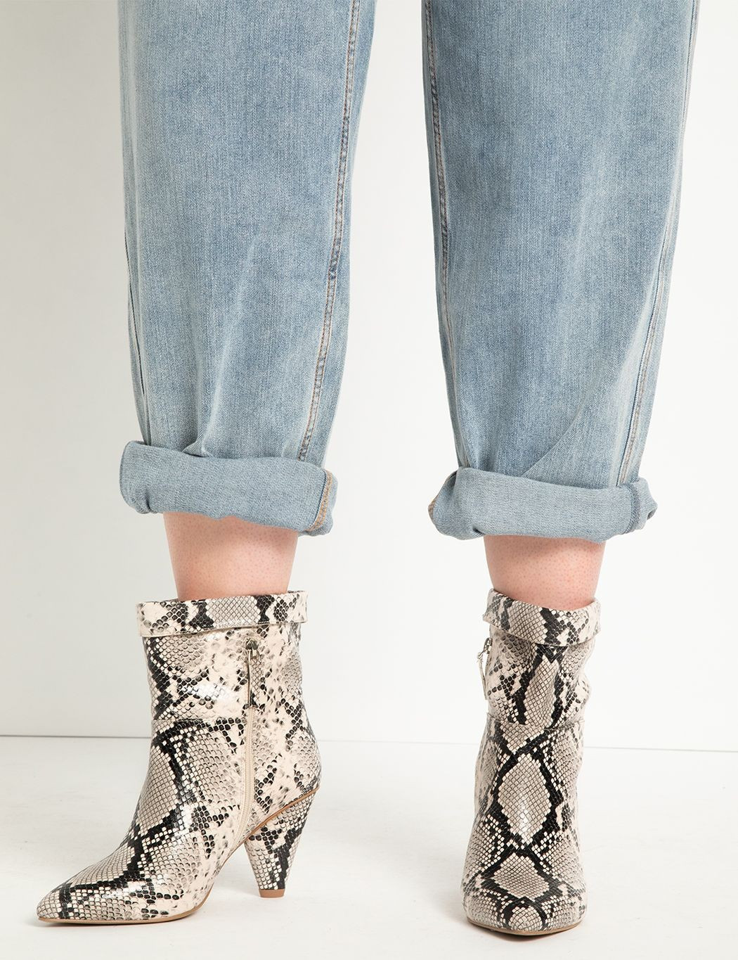 Kase Snake Skin Boot | Eloquii