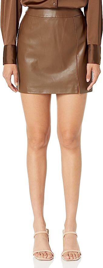The Drop Women's Aiden Vegan Leather Mini Skirt       Add to Logie | Amazon (US)