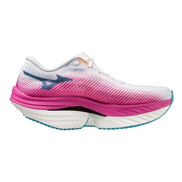 Women's Mizuno Wave Rebellion Pro Running Shoes 8 White-Silver | Scheels