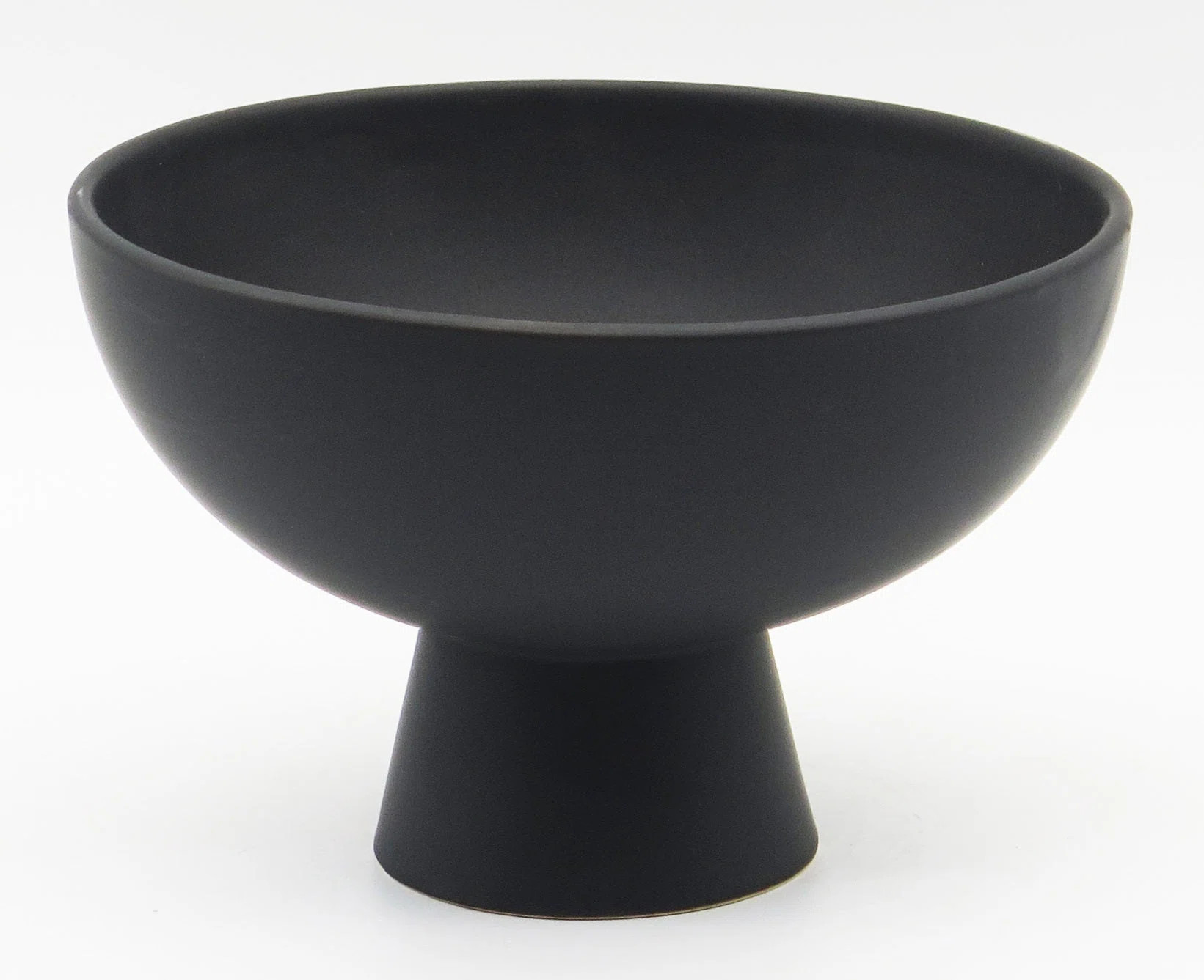 Black With Pedestal Base Bowl | Wayfair North America