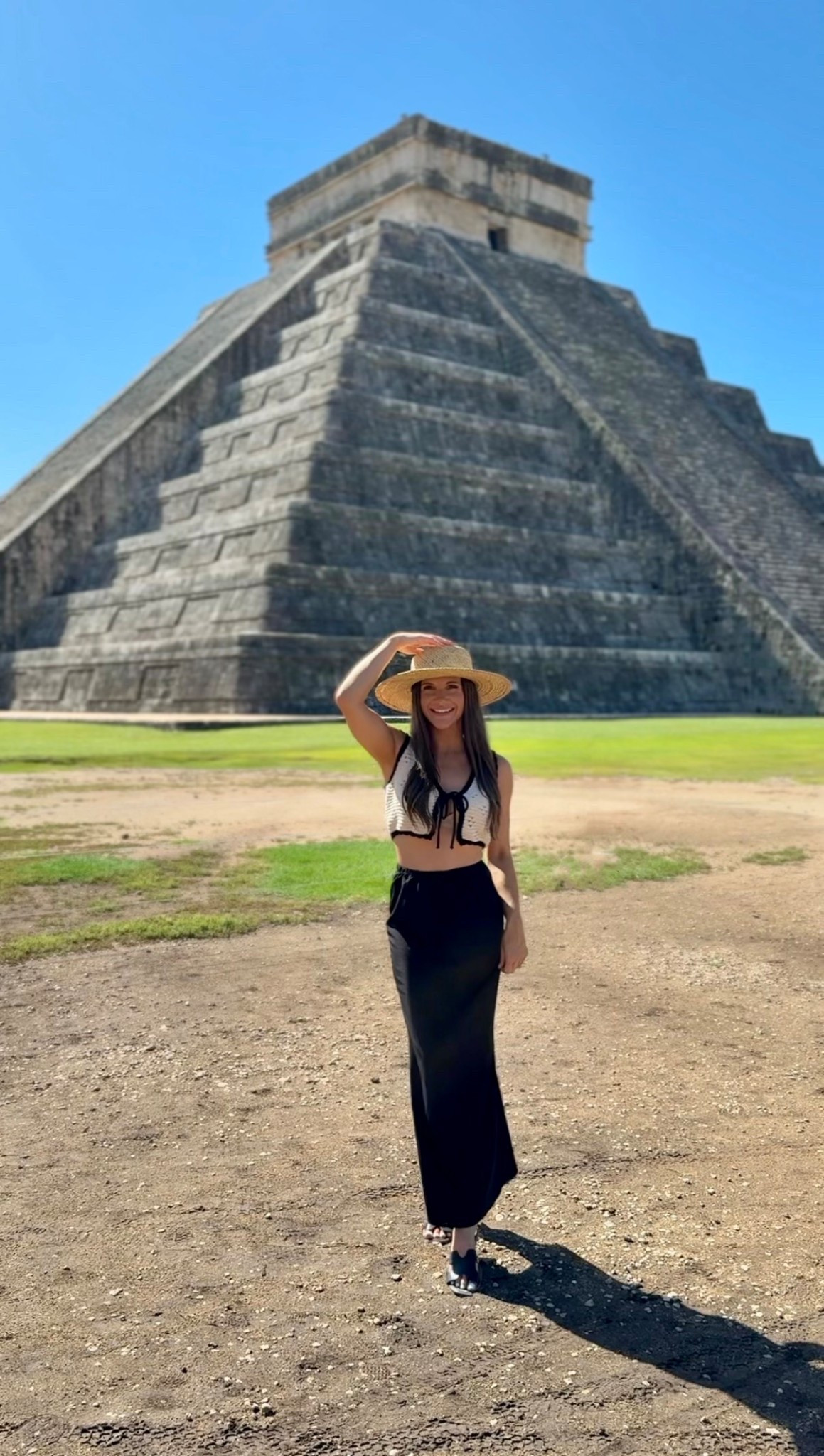 Chichen Itza 🌴 #LTKMexico 

#LTKPetite #LTKTravel #LTKSeasonal