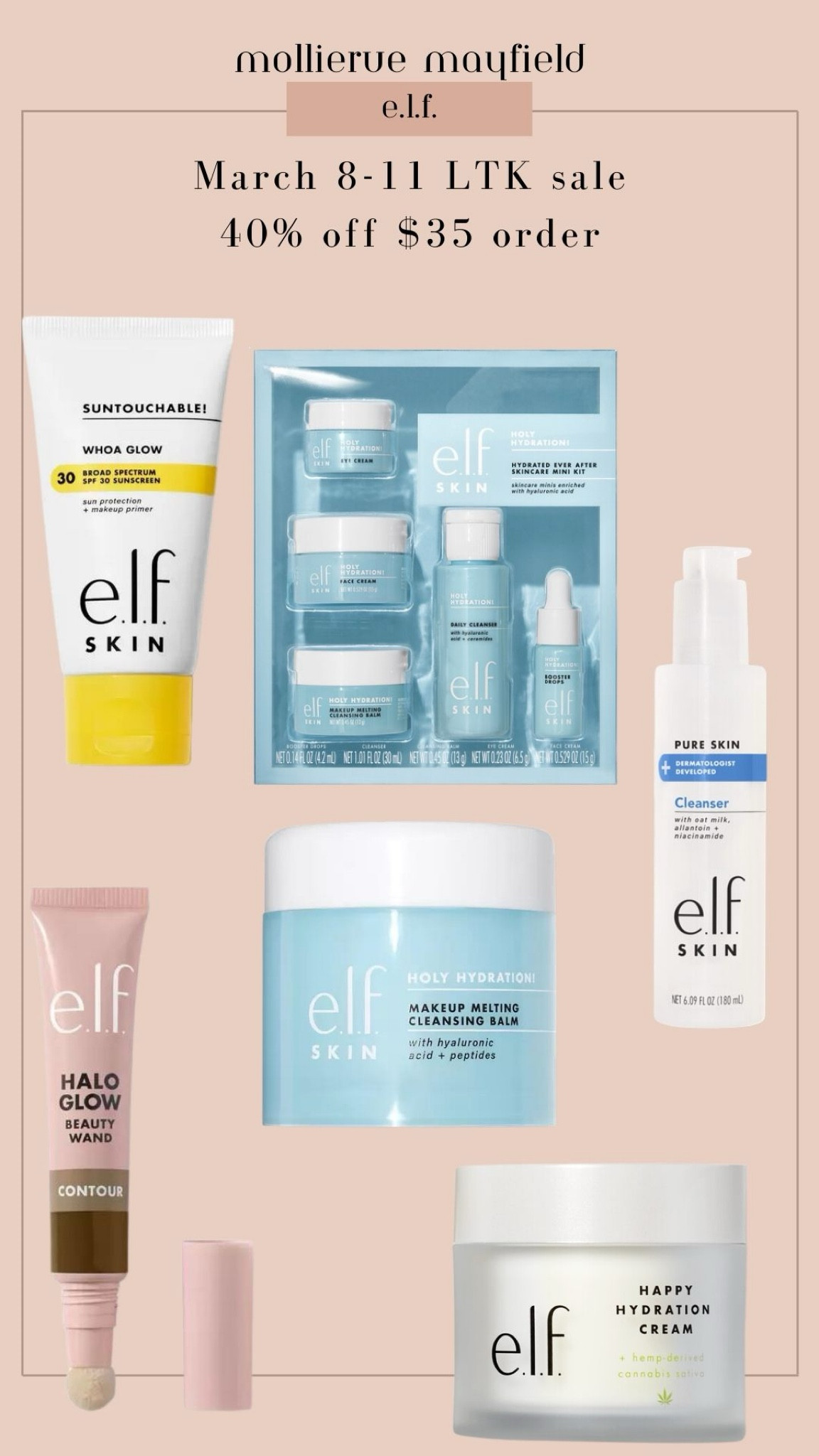 Love affordable makeup and skincare 🙌🏽 🫧 

#LTKsalealert #LTKSpringSale #LTKfindsunder50