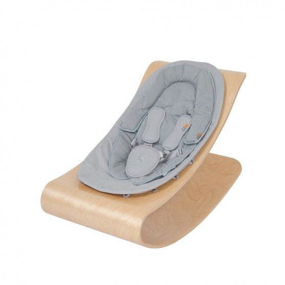 bloom Coco Stylewood Bouncer with Organic Seat Pad | The Tot