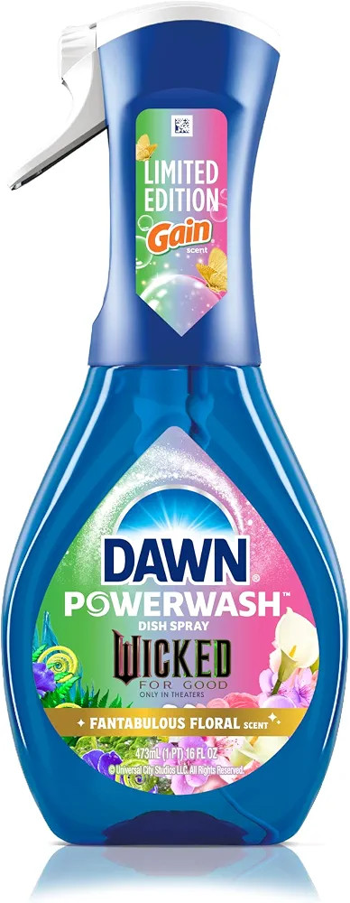 Dawn Powerwash Spray, "Wicked: For Good" Limited Edition Dish Soap, Dishwashing Liquid, Fantabulo... | Amazon (US)