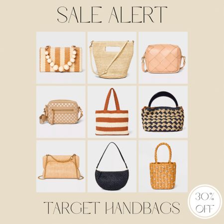 Target handbags 30% off



#LTKItBag #LTKSaleAlert