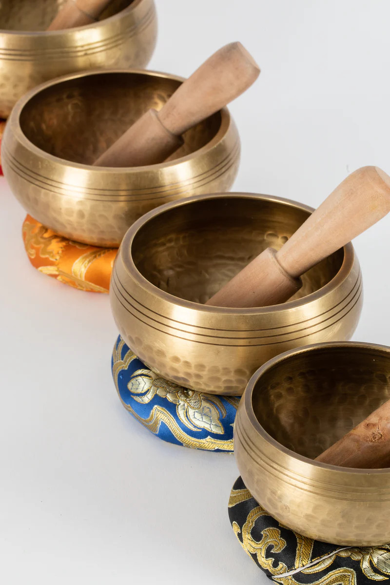 Brass Singing Prayer Bowl | Mexicali Blues