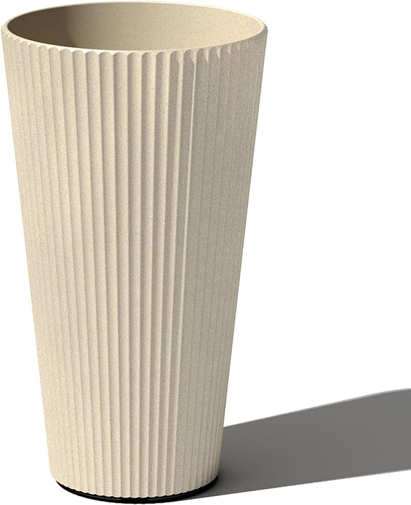 Veradek Demi Series Tall Planter for Porch, Patio, Backyard | Durable Plastic-Concrete Material |... | Amazon (US)
