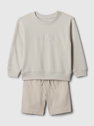 babyGap Two-Piece Sweatshirt Set | Gap (US)