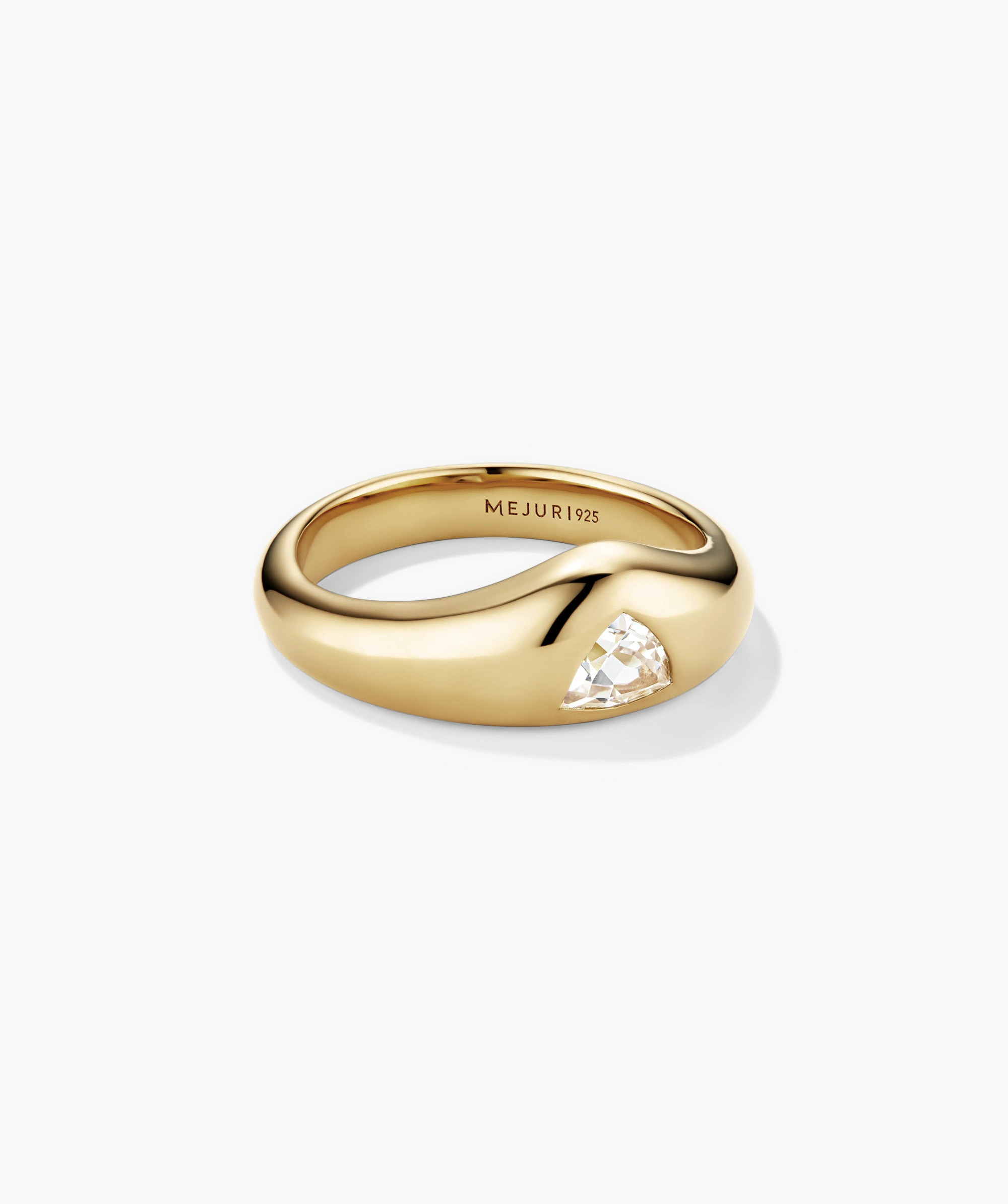 Organic Dôme Crown Nesting Ring | Mejuri Fine Crew