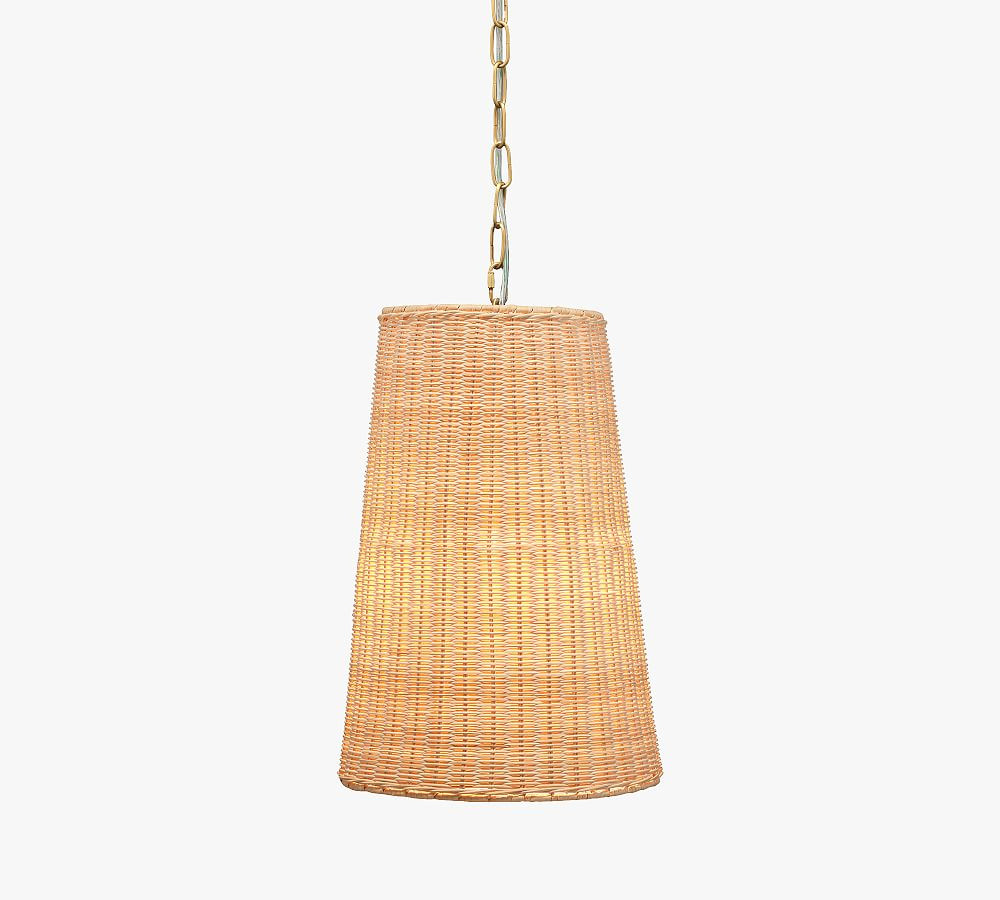 Annet Rattan Pendant | Pottery Barn (US)