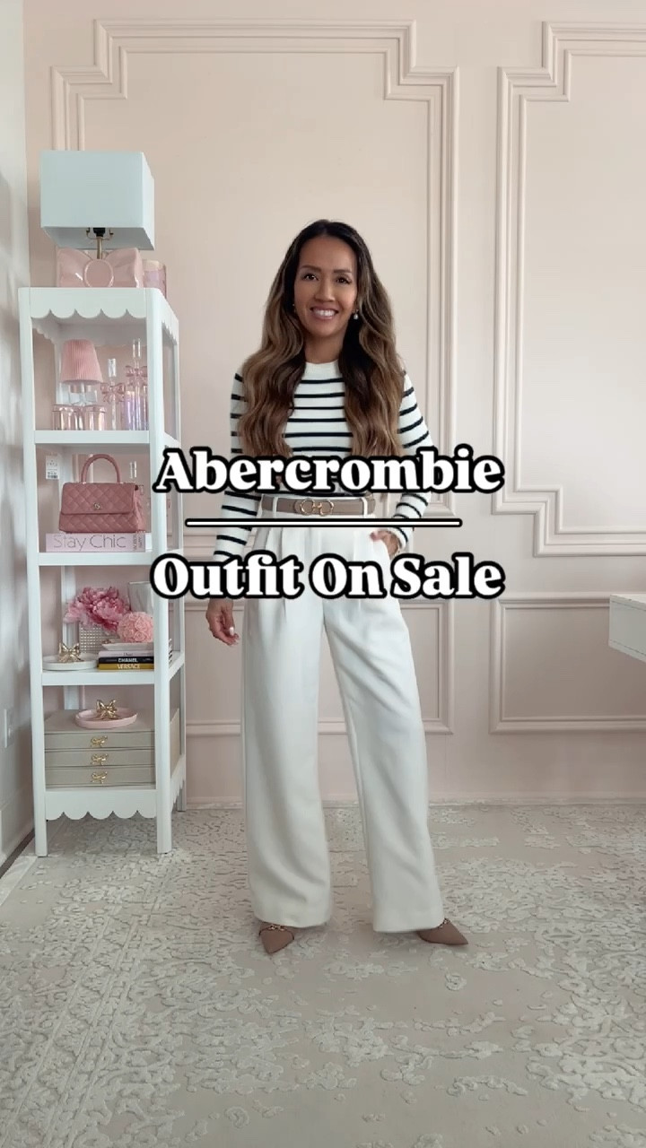 My whole outfit is on sale! Including my white coat!

Use code: AFLTK

Sweater - XXS
Pants - 24 Short 
Coat - XXS

#LTKVideo #LTKFindsUnder100 #LTKFallSale