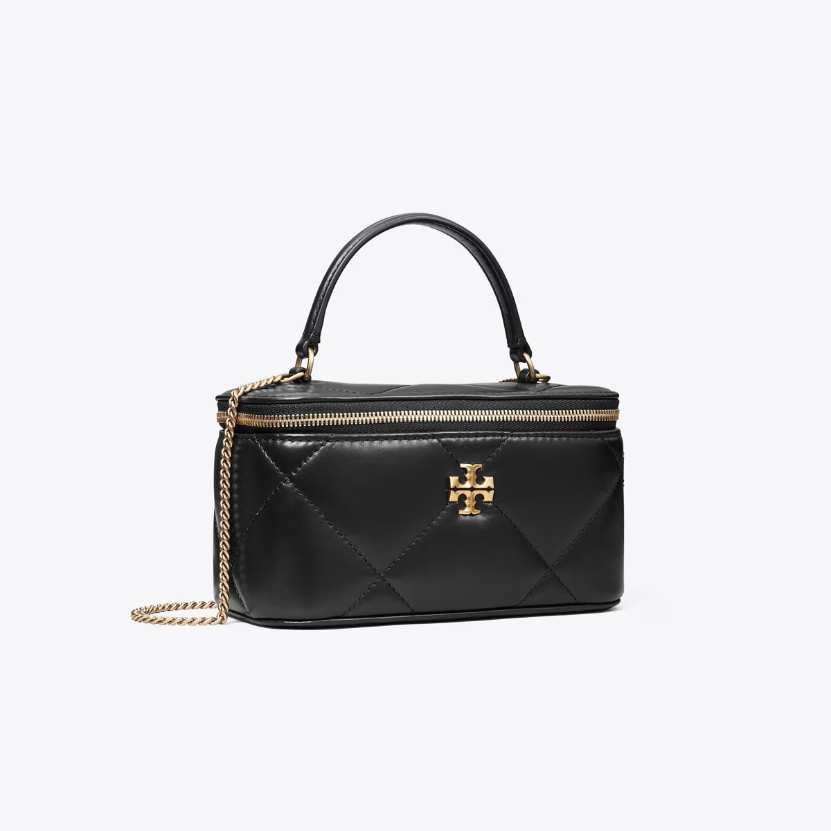 Kira Diamond Quilt Vanity Case: Women's Designer Mini Bags | Tory Burch | Tory Burch (US)
