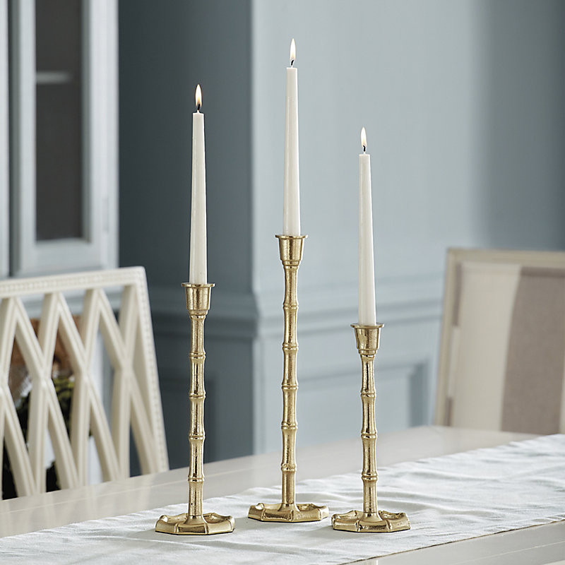 Bamboo Candlesticks - Large - Ballard Designs | Ballard Designs, Inc.
