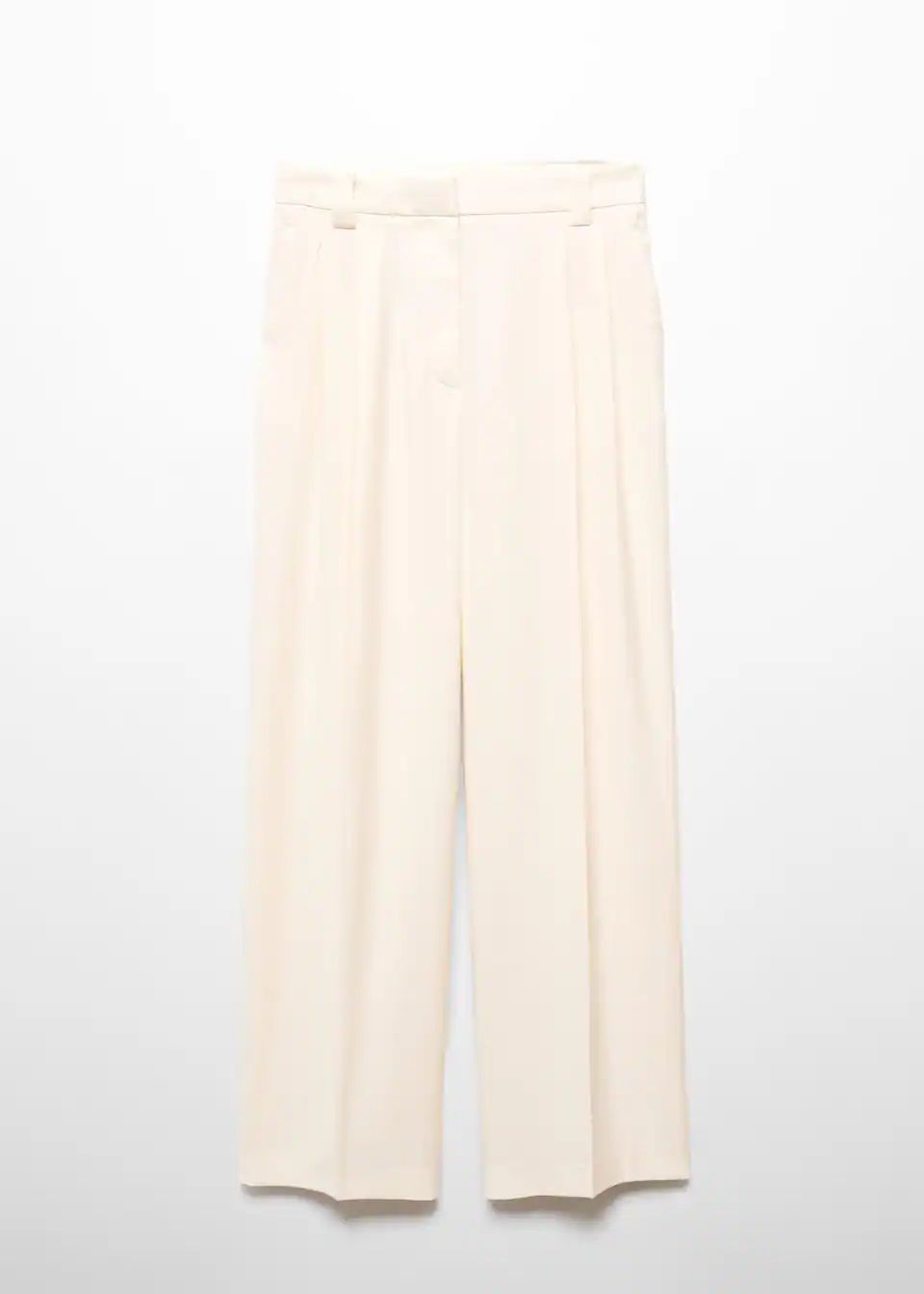 Search: High waisted wide legged beige pants (23) | Mango USA | MANGO (US)